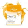 Vitapas C liposomal 1.000: Nahrungsergänzungsmittel, mit Vitamin C – laktosefrei, glutenfrei, vegan – 90 Kapseln