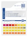 Indikatorstäbchen pH-Fix, pH 0 - 14 (100 Teststäbchen 6 x 85 mm) 92110