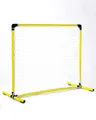 SPORTIKEL24 Hoopers-Gate – Gelb – 100 × 90 cm – mit weißem Netz – wetterfest & leicht – für Hoopers-Parcours