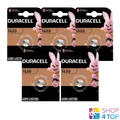 5x Duracell CR1620 3V Lithium Knopfzelle DL1620 Batterie