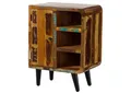 shabby chic Altholz Kommode mehrfarbig Massivholz Vintage Sideboard vollmassiv
