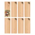 Axtschlag Wood Plank Rotzeder BBQ Party Pack 8er Set Grillplanken Grillaroma