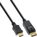 InLine DisplayPort - HDMI (Typ A) (10 m) (17180)