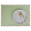 BUTLERS Tischset 33 x 47 cm Baumwolle - Summer Cheer - Platzset für Mittagessen | Telleruntersetzer Accessoires & Dekoration Küche, Esszimmer | Tischmatte in Wellenrand-Optik