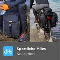 Miles Tarpaulin Doppeltasche MIK, 34L, Schwarz Orange