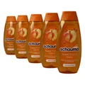 5 x Schauma Shampoo Superfruit & Glanz 400 ml