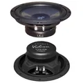 2 Hifonics VX6.2W Mid Bass Woofer 16,5 CM Durchmesser 100 Watt RMS Türen Auto