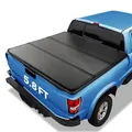 VEVOR Dreifach Faltbare Ladeflächenabdeckung, kompatibel mit 2019-2024 Chevy Silverado GMC Sierra 1500 (Nicht PASSEND für 19-24 Classic) 5'8" Ladefläche, passend für 5,8' x 5,3' (70" x 63,3")