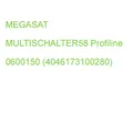 Multischalter 5/8 Profiline MEGASAT MULTISCHALTER58 0600150 (4046173100280)