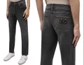 DOLCE GABBANA JEANS DENIM COMFORT PANTS HOSE TROUSERS 5 POCKETS METAL PLATE 58