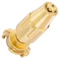 POPPSTAR Messing Gartenspritze extra robust mit Spritzdüse Nennweite 14mm