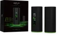 UbiQuiti AmpliFi Alien WiFi Kit Wi-Fi 6 802.11ax Dual-Band 2,4 GHz/5 GHz Eingebauter Ethernet-Anschluss Schwarz Grün Tabletop-Router and MeshPoint Router: 1 10/100/1000 Mbps RJ45 Ethernet WAN 4 LAN MeshPoint: 1 (AFI-ALN-EU)