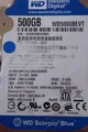500GB Western Digital WD5000BEVT-22ZAT0 | HBCVJHBB | 11 DEC 2008