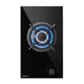 Gaskochfeld 30 cm 1 flammig Brenner 3400 W Gas Cooker Hob Kochplatte schwarz