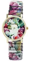 Raptor Colorful Edition Ausgefallene Damenuhr Bunt | Armbanduhr Damen außergewöhnlich mit Zugarmband | Besondere Damenarmbanduhr – Modische Uhr Frauen Senioren (rosa/weiß)