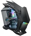 Jonsbo MOD3, Full Tower, PC, Schwarz, ATX, EATX, ITX, micro ATX, Aluminium, Gehärtetes Glas, Gaming