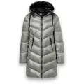 District Wintermantel Sapporo (mit Kapuze, wasserabweisend) silber Damen silberfarben 44