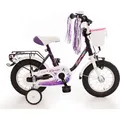12,5" Kinderfahrrad "EMPRESS" lila/weiß - mit tiefen Einstieg – Bachtenkirch - Lila