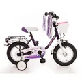 Kinderfahrrad BACHTENKIRCH "Empress" Gr. 23, lila (weiß, lila), Fahrräder, Kinder, 23cm, 12,5 Zoll (31,75cm)