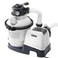 Intex Sandfilteranlage Sandpumpe Filterpumpe Pool Reinigung 5.7 m³ 190W IPX4