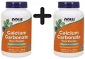 2 x NOW Foods Calcium Carbonate, Pure Powder - 340g (30,87 EUR/kg)