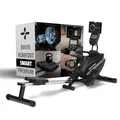 Rudergerät für zuhause klappbar - SportPlus Rudergerät klappbar extra leiser Magnetwiderstand - Rudermaschine für zuhause Kinomap - Rudergeräte Magnetwiderstand Trainingscomputer App Rowing Machine