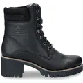 Panama Jack Schnürboots Damen 393631323334 Schwarz 39 EU - Schwarz - 39