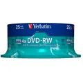 verbatim 25 DVD-RW 4,7 GB wiederbeschreibbar