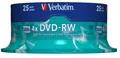 Verbatim DVD-RW 4,7GB 4x 25er Spindel 43639
