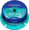 Verbatim DVD-RW 4.7 GB 25er Spindel (43639)