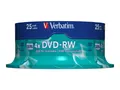 Verbatim 25 x DVD-RW - 4.7 GB (120 Min.) 4x