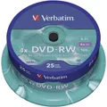 Verbatim 43639 DVD-RW Rohling 4.7 GB 25 St. Spindel Wiederbeschreibbar