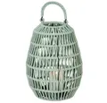 Lambert Windlicht Laterne Cahaya Outdoor Kordel Salbei (37cm)