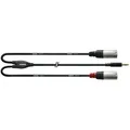Cordial CFY 1,8 WMM XLR Adapterkabel 1,8 m Schwarz