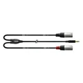 Cordial CFY 1.8 WMM Y-Adapterkabel 1,8 m - Insertkabel