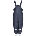 Playshoes Regenhose Matschhose mit Trägern für Kinder, ungefüttert blau 92