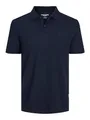 JACK & JONES Male Poloshirt Einfarbig Poloshirt