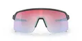 Oakley Unisex Oo9463 Sutro Lite Sonnenbrille, Matte Carbon/Prizm Snow Sapphire, 39