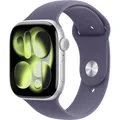 Apple Watch Series 11 GPS 46 mm Aluminiumgehäuse Sport Band Nebelviolett S/M