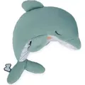 Kaloo Wärme-Kuscheltier Delfin - Plüsch 2-in-1 Wärmekissen für Kinder