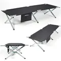 24MOVE® Feldbett Campingbett bis 200 kg In-und Outdoor Camping faltbar, inkl. Tragetasche für einfachen Transport