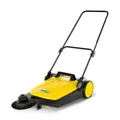 Kärcher S 4 Kehrmaschine schwarz/gelb Flexible Höhenanpassung der Seitenbesen