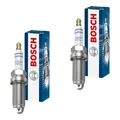 2x BOSCH Zündkerze Doppelplatin für BMW 3er Coupe E92 335i Rolls-Royce Wraith
