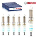 6x BOSCH 0242145515 ZR5TPP33 ZÜNDKERZEN FÜR BMW E70 E90 F30 F80 E93 E92 F83