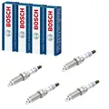 4x BOSCH DOUBLE PLATINUM ZÜNDKERZEN 0 242 145 515 passend für 4-ZYLINDER BMW 1