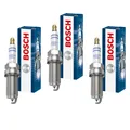 3x BOSCH Zündkerze Doppelplatin für BMW 3er Coupe E92 335i Rolls-Royce Wraith