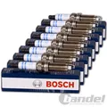 8 BOSCH DOPPELPLATIN ZÜNDKERZEN passend für BMW F07 F10 F12 550i 650i 750i X5 X6