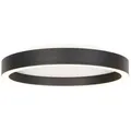 Steinhauer LED-Deckenleuchte Metall, schwarz Alu, Eisen, Stahl & Metall