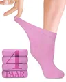 Fiera Besa Diabetikersocken für Damen mit Komfortbund ohne Gummibund, Knöchelhoch, Diabetiker Socken ohne Gummi & ohne Naht