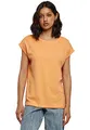 Urban Classics Damen T-Shirt Ladies Extended Shoulder Tee, T-Shirt mit überschnittenen Schultern, aus Baumwolle, erhältlich in vielen Farben, Papaya, XS